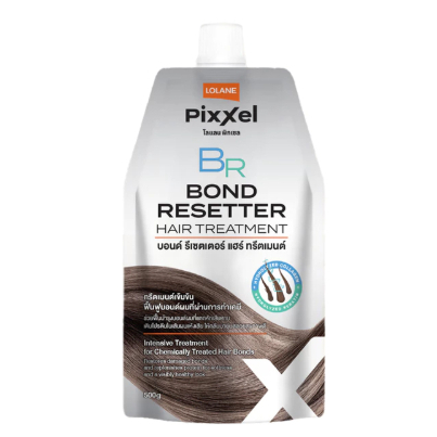 เชื่อมแกนผม โลแลนบอนด์รีเซตเตอร์แฮร์ทรีตเมนต์  500g Lolane Pixxel Bond Resetter Hair Treatment 500 ml
