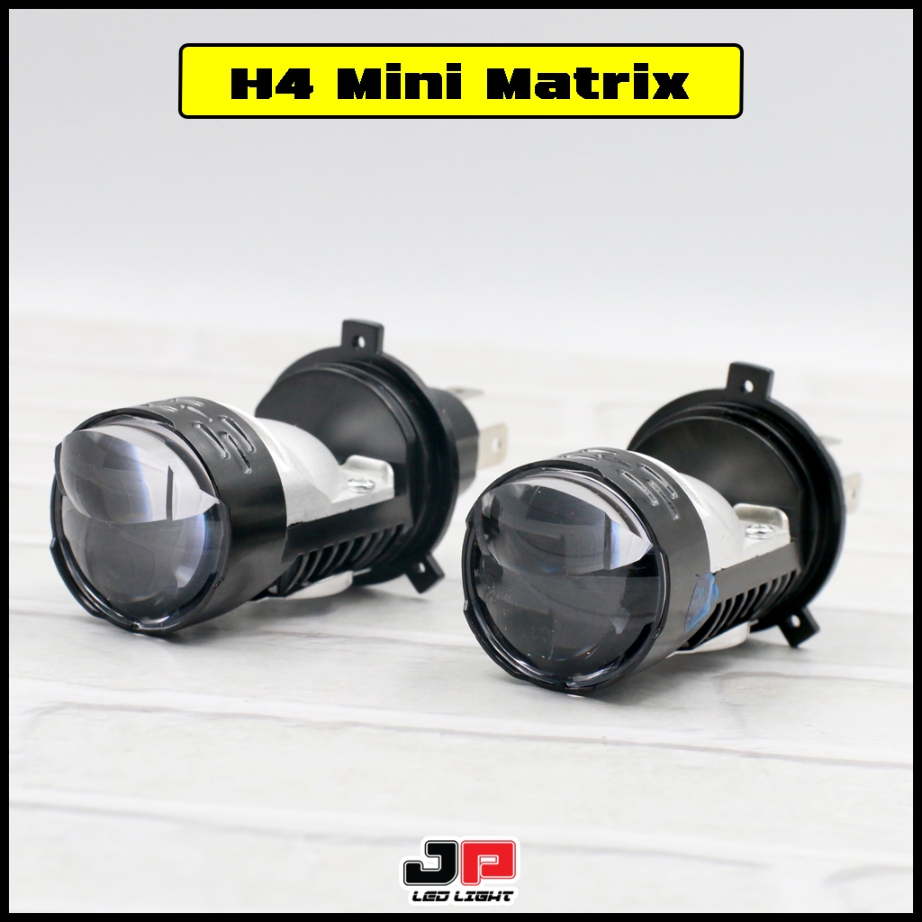 หลอดไฟหน้า H4 Mini Matirx Projector Lens 40W