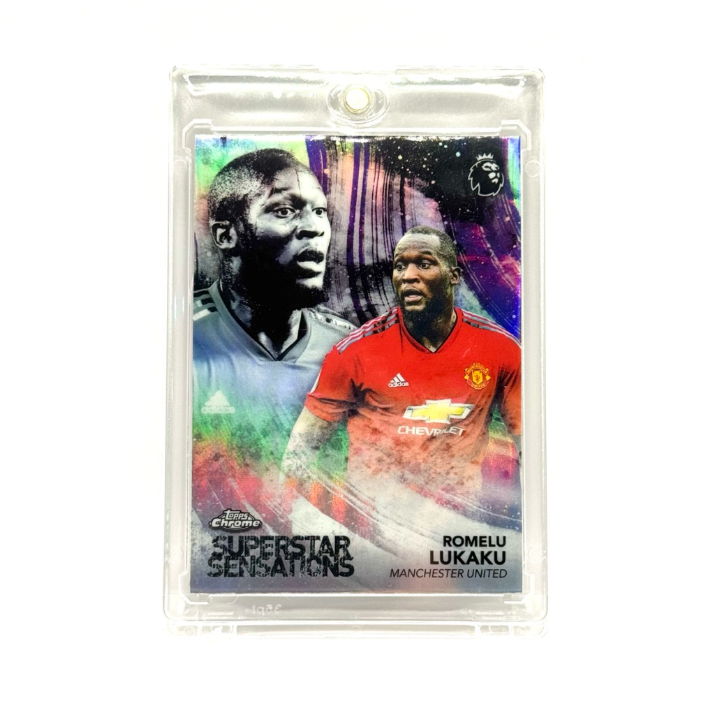 Topps Chrome EPL 18/19 Romelu Lukaku Manchester United Superstar Sensations