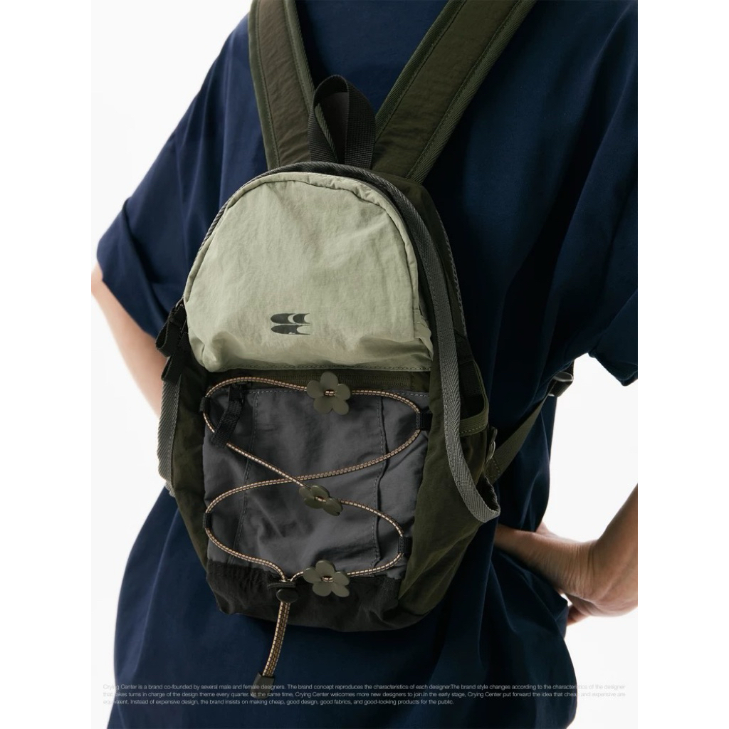 CryingCenter กระเป๋าเป้/แบคแพคสะพายหลัง Mini Backpack Little Folwers (5.5L)
