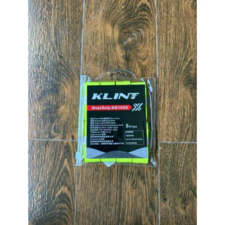 (pack 8 อัน) กริปพันด้ามไม้แบด รุ่น Klint KG1000 เหนียวนุ่มหนึบ ซึบซับเหงื่อ ไม่มีกลิ่นเหงื่อติดไม้