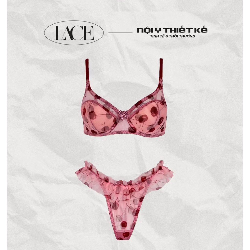 ส่งต่อ | lace.lingerielover : ทั้งเซ็ต size S🍒🌟พร้อมส่ง