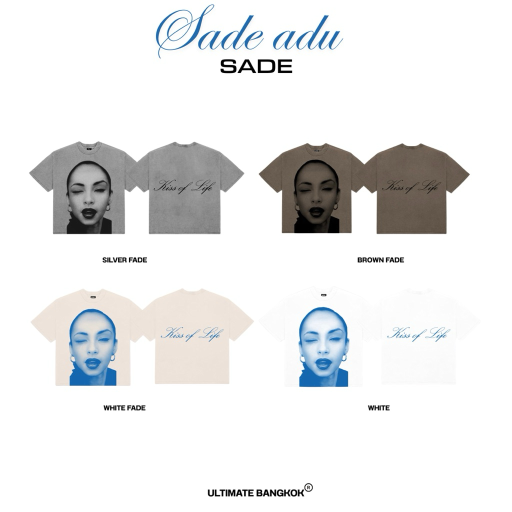 ULTIMATE big face sade adu t-shirt