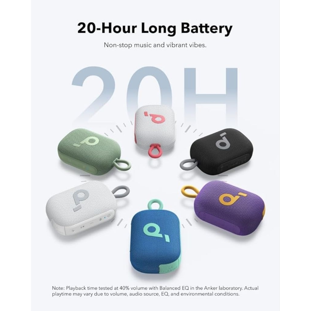 ลำโพง anker soundcore 4 go ของใหม่ มือ1 รับประกัน 18 เดือน