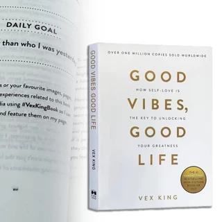 ของมาใหม่！good vibes good life vex king หนังสือภาษาอังกฤษ พัฒนาตนเอง English book