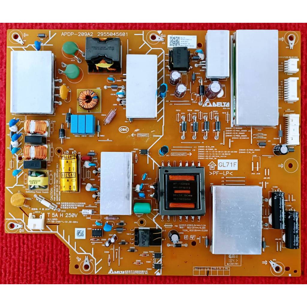 เพาเวอร์ซัพพลายทีวี SONY รุ่น KD-55X7000E , KD-55X8000E พาสบอร์ด APDP-209A2