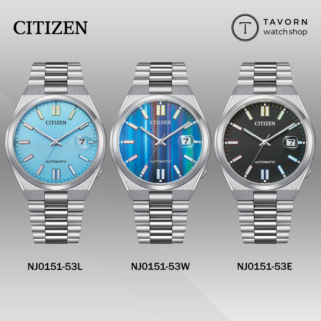 นาฬิกา CITIZEN TSUYOSA Automatic 40MM รุ่น NJ0151-53L/NJ0151-53W/NJ0151-53E
