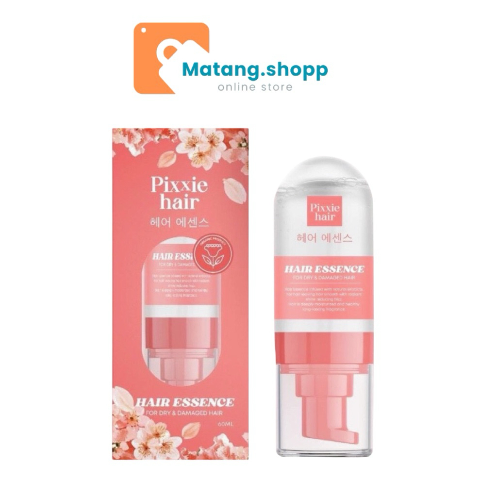 🌸 PIXXIE HAIR ESSENCE น้ำตบรีแพร์ผมหอม พิกซี่ แฮร์เอสเซ้นส์ บำรุงผม ฟื้นฟูผมเสีย เนื้อบางเบา ไม่ทิ้ง