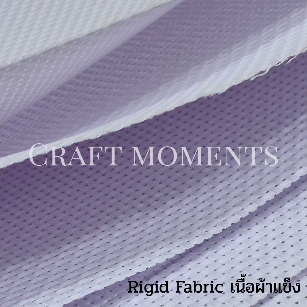 CRAFT MOMENTS: ผ้าปักครอสติช เนื้อแข็ง CROSS STITCH FABRIC กว้าง 60