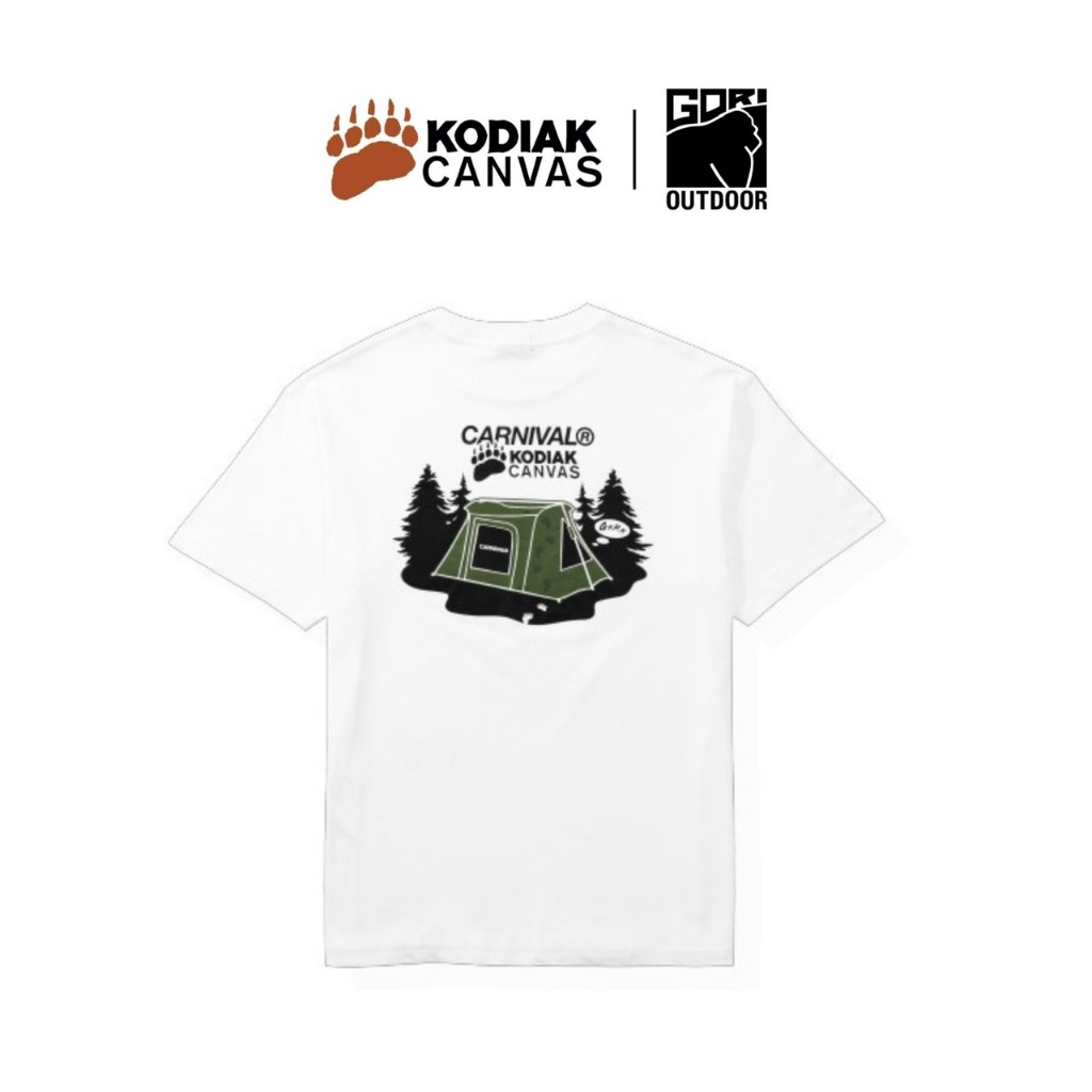 Kodiak Canvas x CARNIVAL Kodiak Tent T-shirt เสื้อยืด
