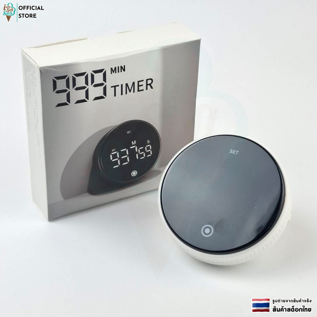นาฬิกาจับเวลาทำอาหาร หน้าจอ LCD แบบหมุนมีแม่เหล็ก ชาร์จไฟผ่าน Type-C สําหรับใช้ในการทําอาหารเบเกอรี่