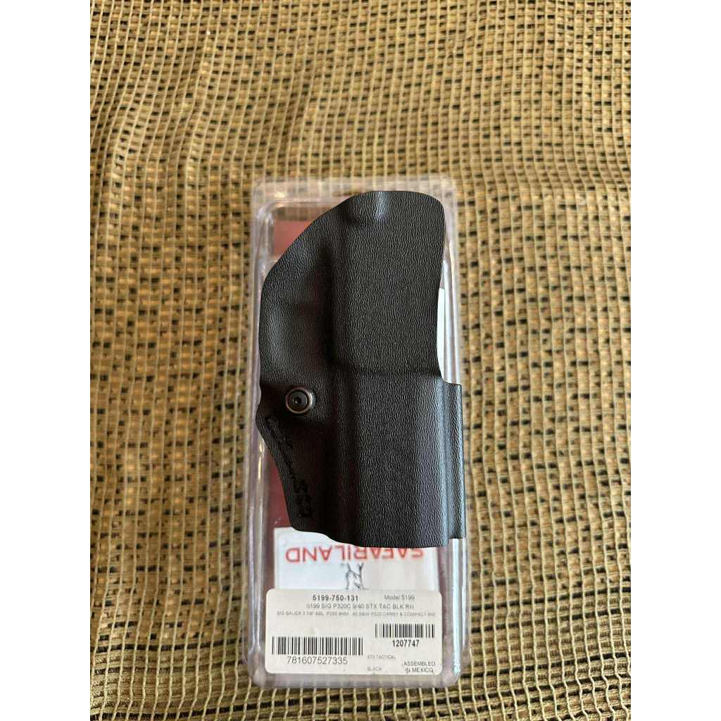 Safariland Model 5199 สำหรับ Sig 320 carry ซองขวา สีดำ
