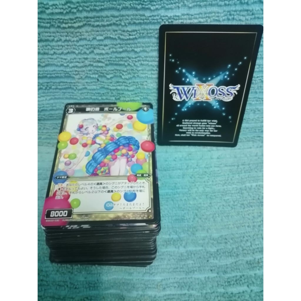 การ์ด​ Wixoss​ รวมใบธรรมดา ไม่ฟอยล์ ชุดที่1