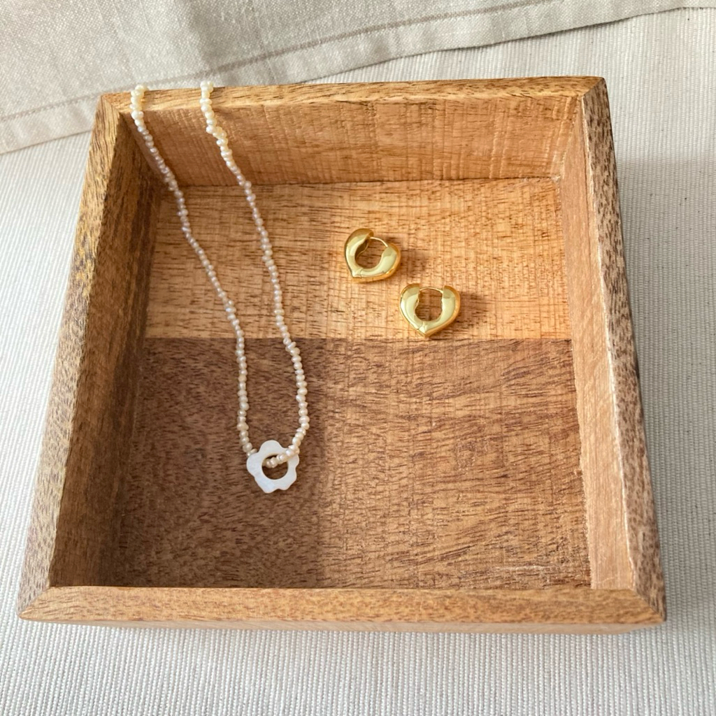 H&M Home 🏠  wooden tray >> ถาดไม้มะม่วง 💯%