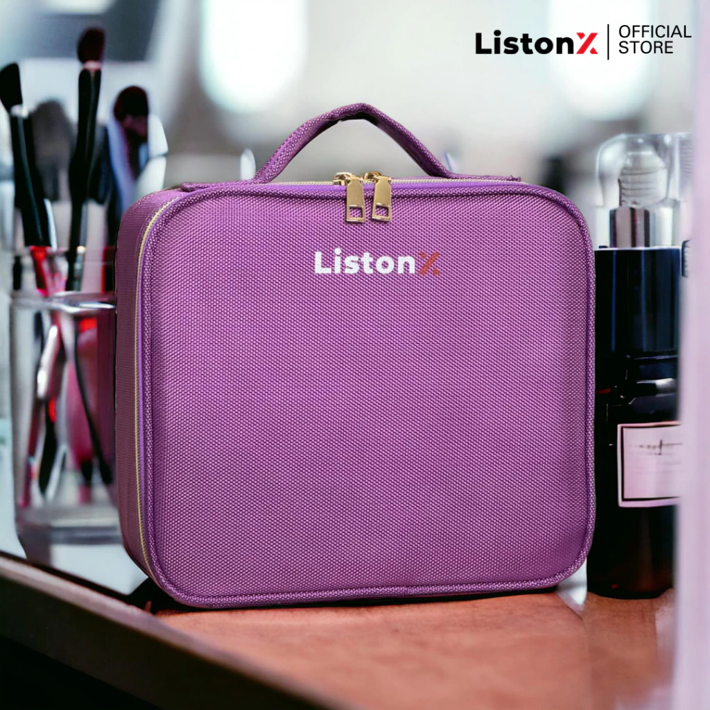 ListonX กระเป๋าเครื่องสำอางพกพา (Make-up Bag) จัดระเบียบเครื่องสำอาง คุณภาพเกรดพรีเมียม | กระเป๋าแต่งหน้ามืออาชีพ thumbnail 6