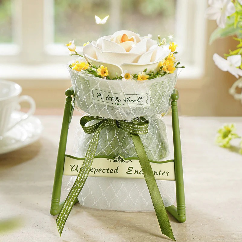 ROKR DIY 3D Puzzle Floral Art Series | ของแต่งบ้าน ของเล่นศิลปะ DIY