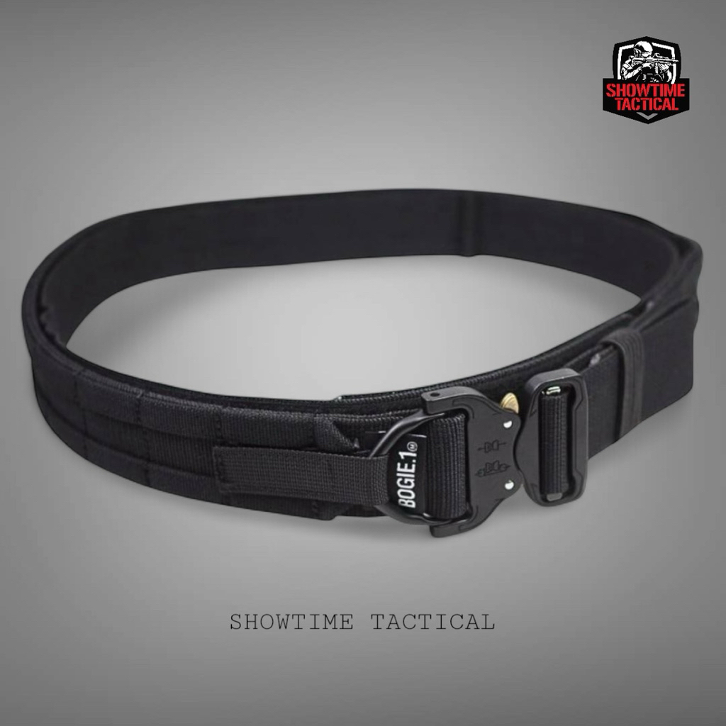 Bogie1 Tactical Belt PD25  เข็มขัดยุทธวิธีแบบ 2 ชั้น พร้อมเข็มขัดเส้นใน