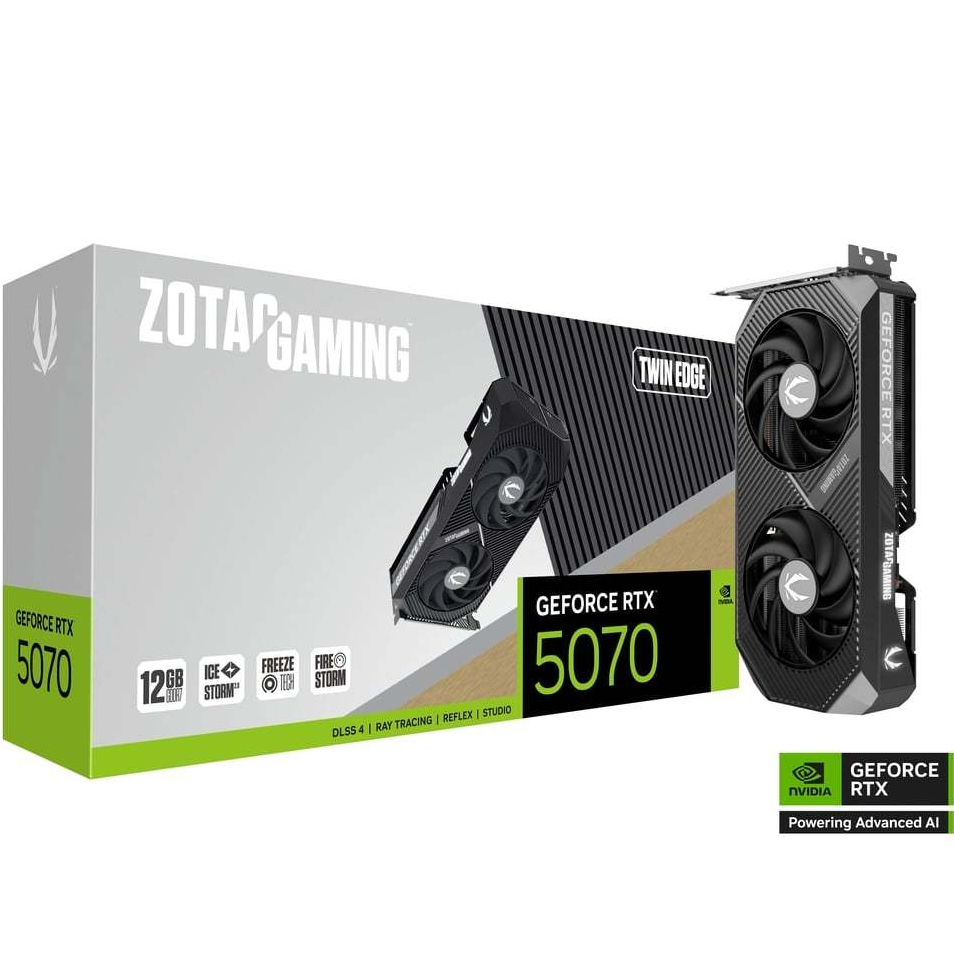 ZOTAC GAMING RTX5070 TWIN EDGE 12GB GDDR7