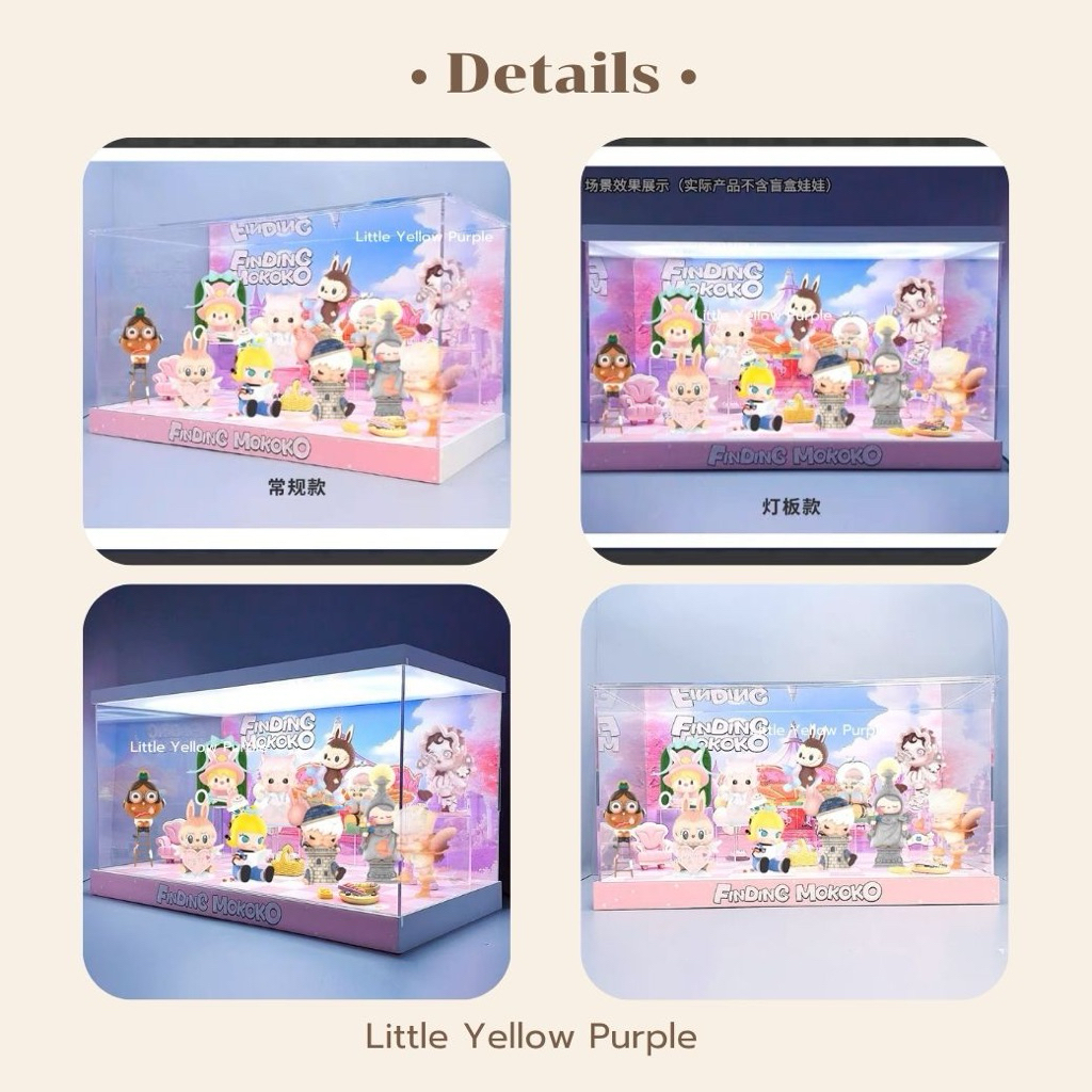 ตู้โชว์โมเดล POPLAND V.2 FINDING MOKOKO 🌸💐กล่องอะคิลิคใส่โมเดล กล่องโมเดล พร้อมอุปกรณ์ประกอบฉาก - รูปที่ 7