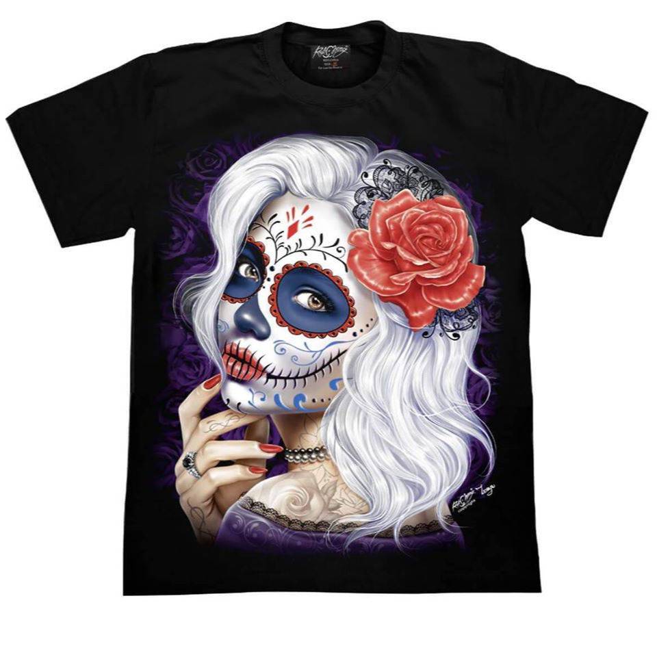 เสื้อยืดสกรีนเรืองแสง ROCK CHANG 3D151