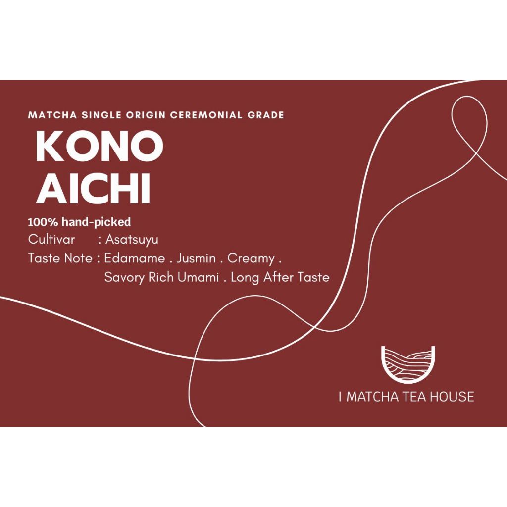 Kono Aichi Matcha Ceremonial Grade HAND PICKED 100% ขนาด 20 G