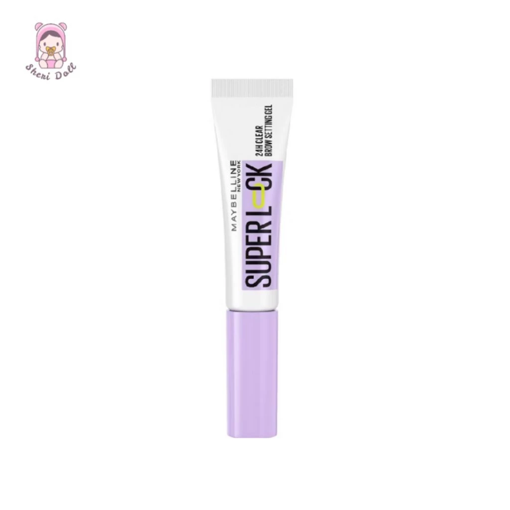 MAYBELLINE SUPER LOCK BROW SETTING GEL เมย์เบลลีน ซูเปอร์ล็อก บราว เซ็ตติ้ง เจล (ที่ปัดคิ้ว)