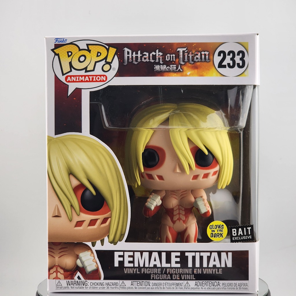 Funko Pop Attack on Titan - Female Titan [เรืองแสง] Bait Exclusive 233