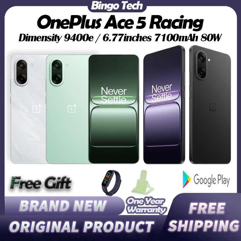 OnePlus Ace 5 Racing Dimensity 9400e 6.77" 7100mAh 80W Fast Charging ( Support Thai & Google Play ) 