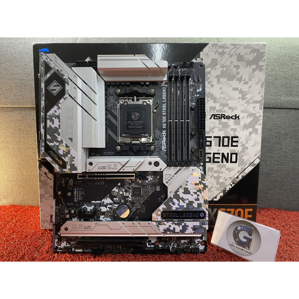 MAINBOARD AMD AM5 ASROCK 600S RAM 4 SLOT - X670E