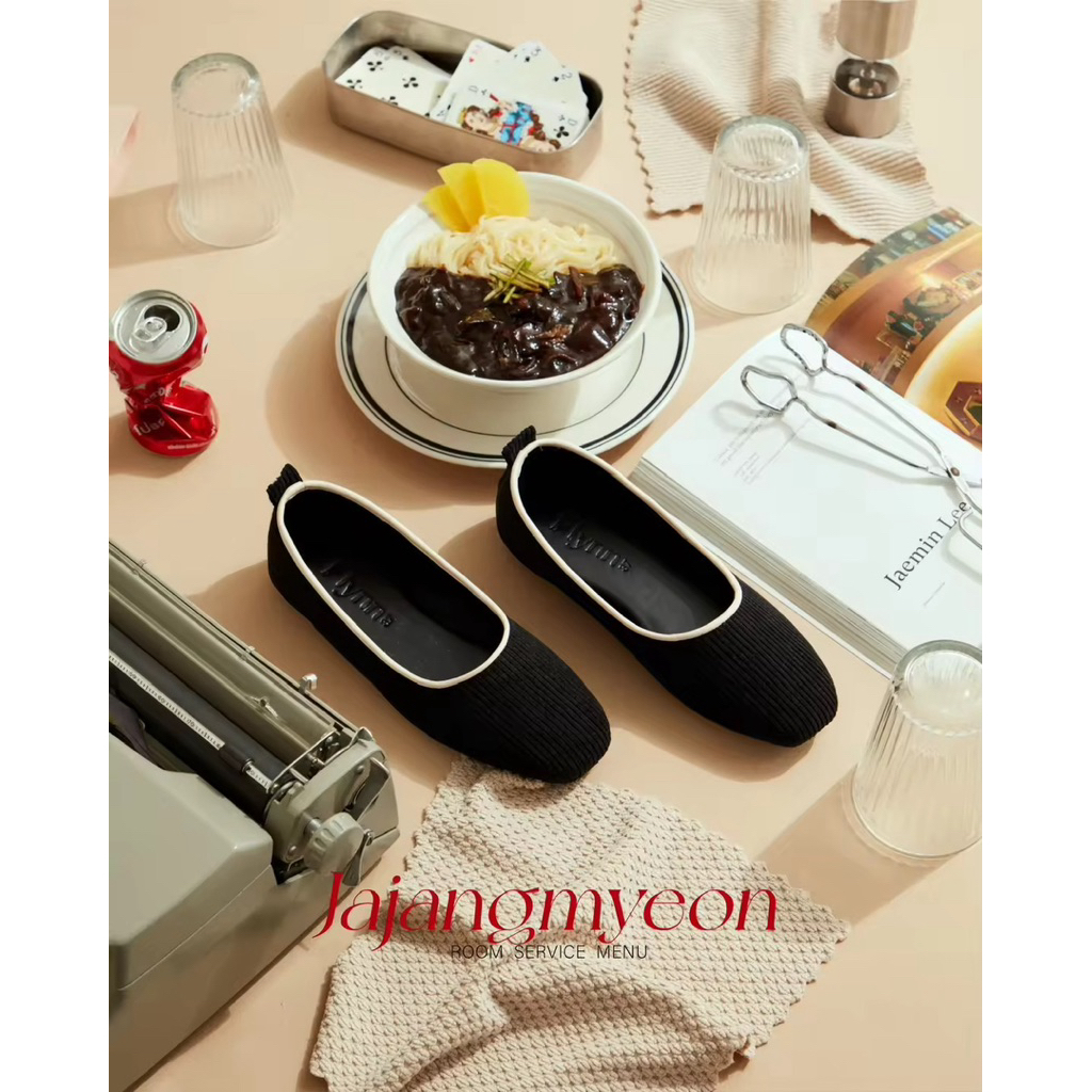 ส่งต่อรองเท้า Flynn - Ballet Flats Room Service Collection size 38_คัชชูหนังนิ่ม ทรงใหม่ไม่ซ้ำ