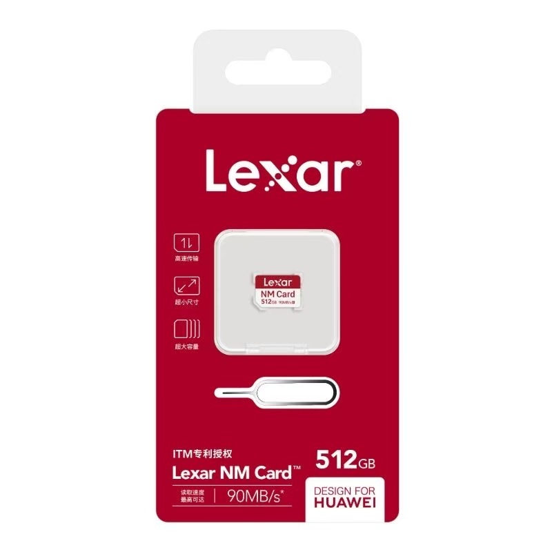 Lexar NM เมมโมรี่การ์ดของแท้ 128G/256G เมมโมรี่การ์ด mate20 p30 40pro ความเร็วสูง nova5pr การ์ดหน่วยความจำ