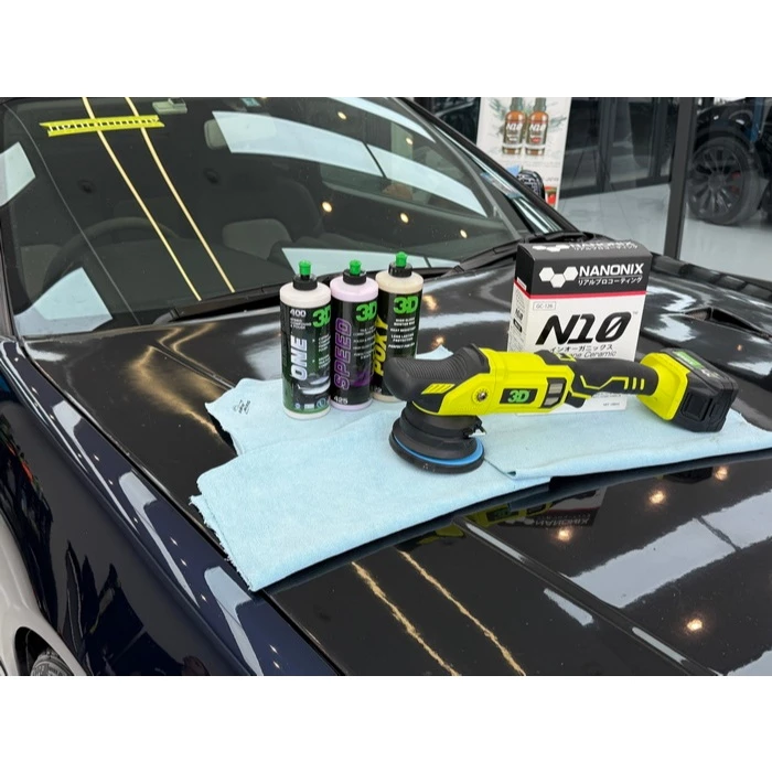 เครื่องขัดสีรถ 3D XS แบบไร้สาย Set B รับประกันศูนย์ไทย + น้ำยาขัดสีรถ 3D SPEED thumbnail 10