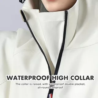 NEWแฟชั่น เสื้อกันฝนยาว สำหรับ รถจักรยานยนต์ ผู้ชาย/ผู้หญิง เสื้อกันฝน แบบชิ้นเดียว เสื้อกันฝนเดินป่า เสื้อกันฝนผู้ใหญ่