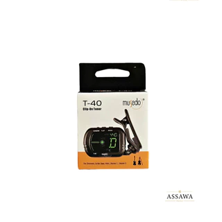 จูนเนอร์ Tuner เครื่องตั้งสาย Musedo T-40 T40 ตั้งดรอปสายได้