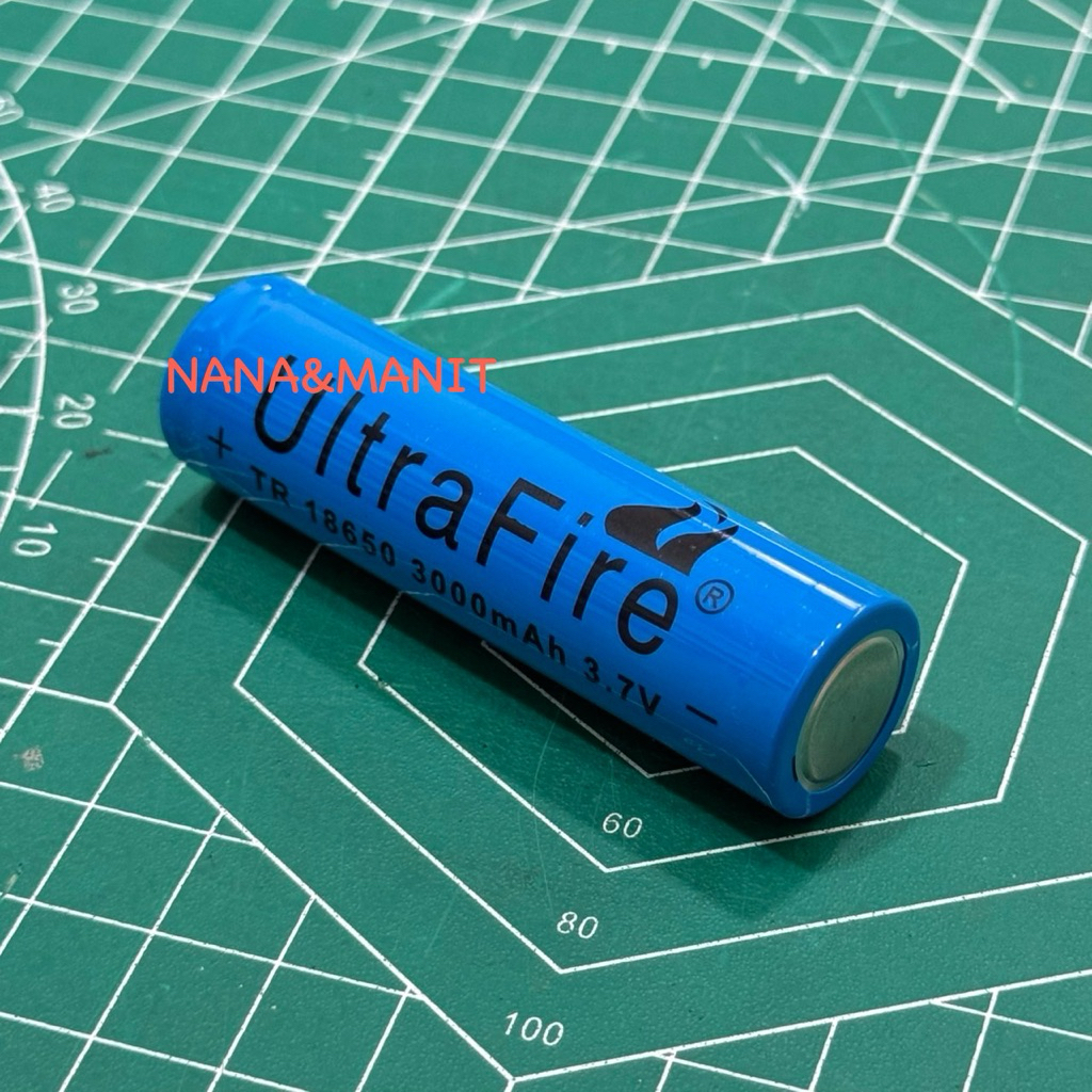 TR 18650 3.7V 3000mAh/5000mAh หัวเรียบ ราคาต่อก้อน ค่ะ