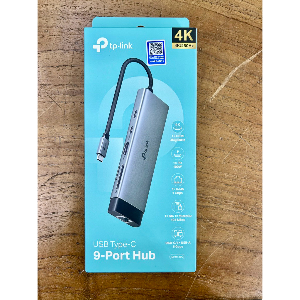 UH9120C USB C to 9-Port Hub TP-Link