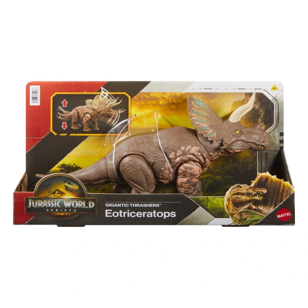 Jurassic World Rebirth Gigantic Thrashers Eotriceratops