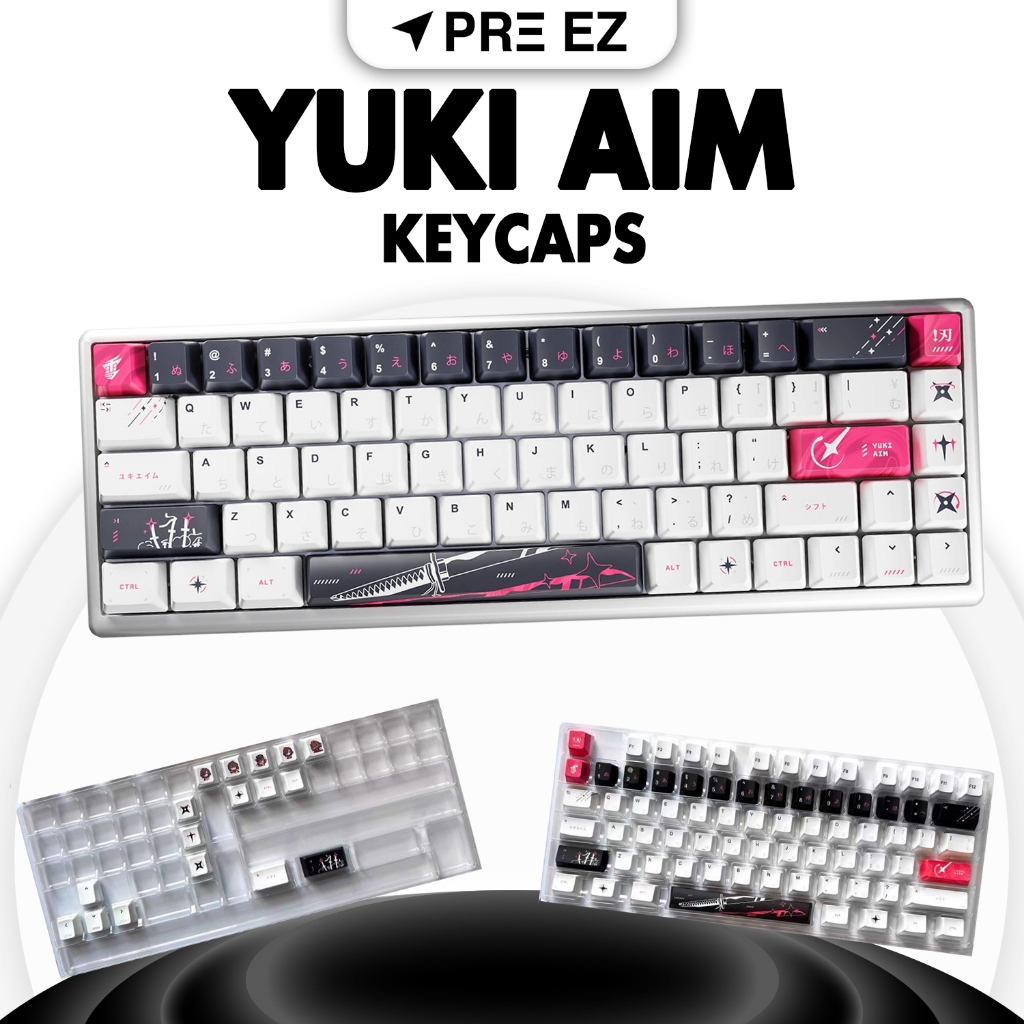 พร้อมส่ง ! Yuki Aim Keycaps PBT