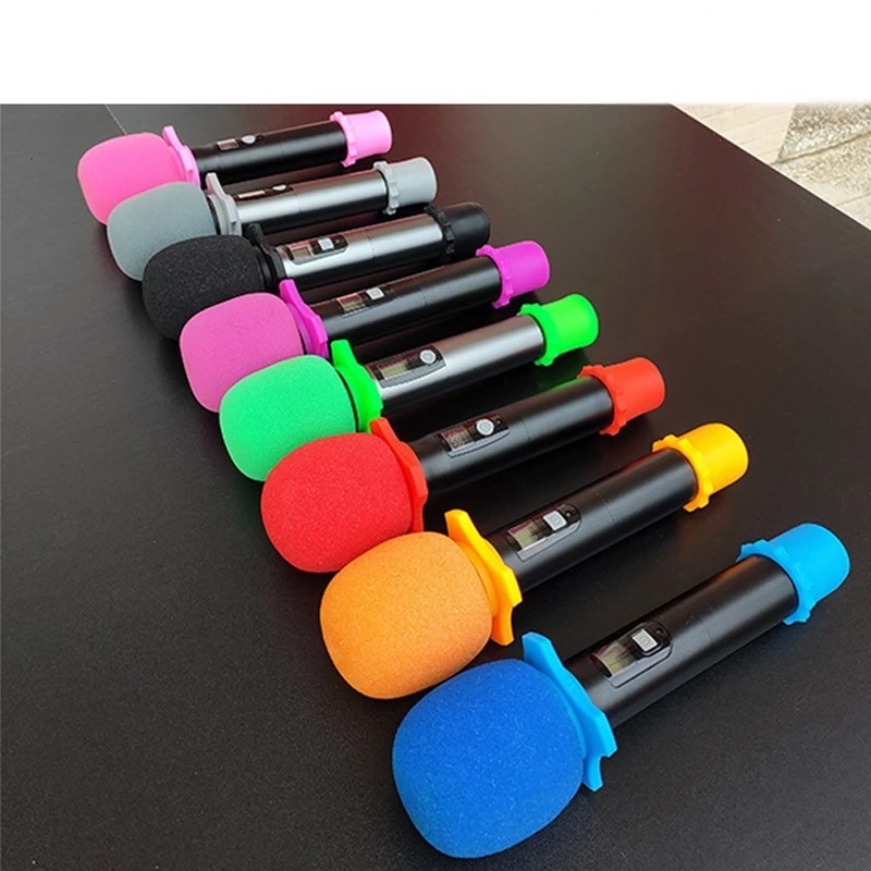 ฟองน้ำไมโครโฟน กันลม กันฝุ่น ฝาครอบไมค์มือถือ KTV DJ ใช้ได้ทุกยี่ห้อ (เซ็ต 3 ชิ้น) - รูปที่ 6