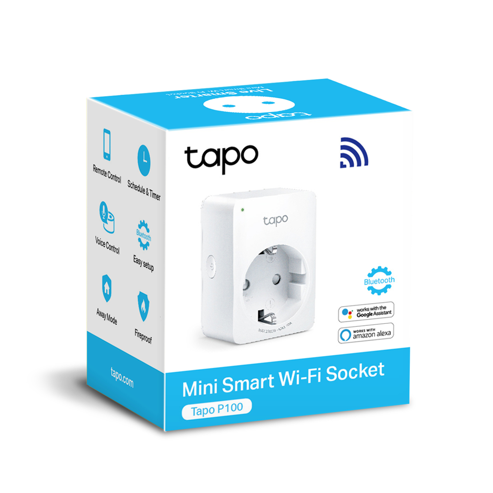 TP-Link Tapo P100 (1-pack ) Mini Smart Wi-Fi Socket