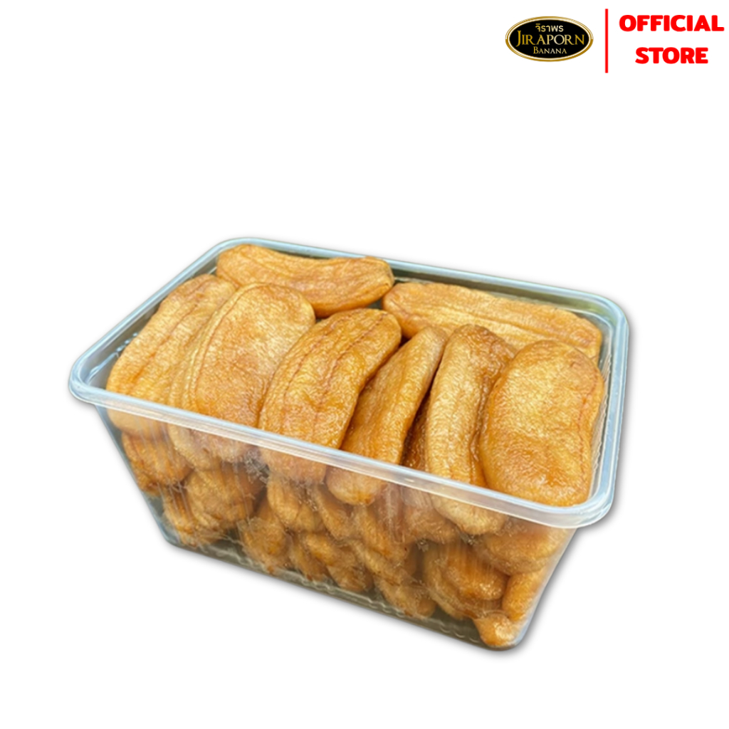จิราพร กล้วยตากธรรมชาติ (ชนิดแบน แบบกล่อง ขนาด 1000g.) - JIRAPORNFOOD