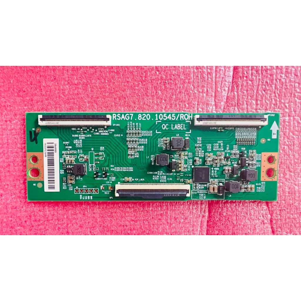 T-Con ใหม่ HISENSE ของแท้ T-CON ใช้กับรุ่น 55A6500H RSAG7.820.10545/ROH Part286980 *ไม่มีประกัน ttb 
