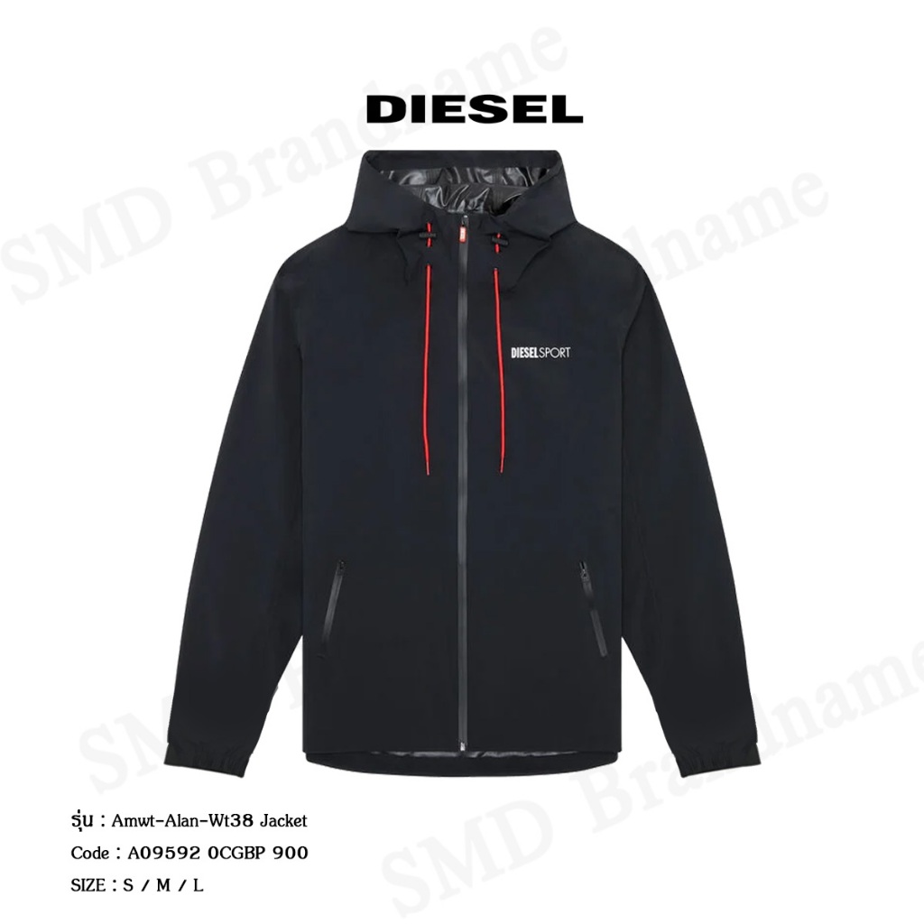 Diesel เสื้อแจ็คเก็ตแขนยาว รุ่น Amwt-Alan-Wt38 Jacket Code: A09592 0CGBP 900