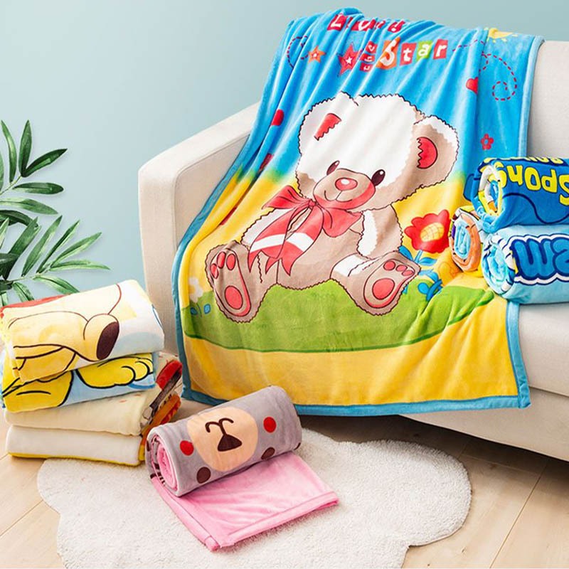 พร้อมส่งผ้าห่มนาโนลายดิสนีย์ขนาด3ฟุต 100x140cm.ราคาถูกเกรดAAA