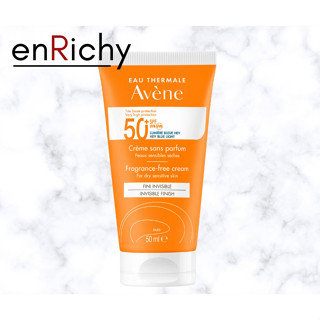 ครีมกันแดด Avene Solaire Invisible Finish Cream SPF50+ สำหรั…
