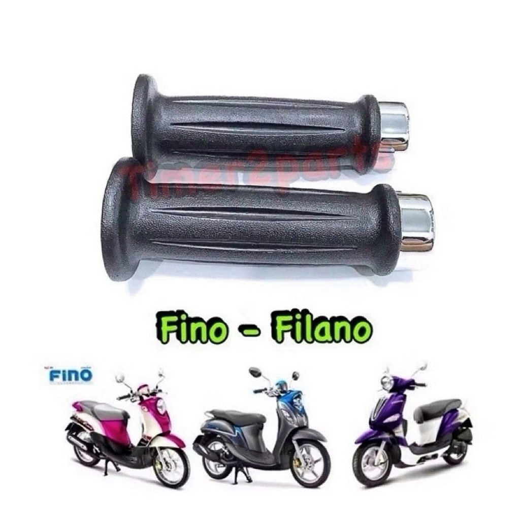 ปลอกแฮนด์ ปลายปิด Fino Filano สีดำ 1คู่ อย่างดี HM 3504-238-BLS