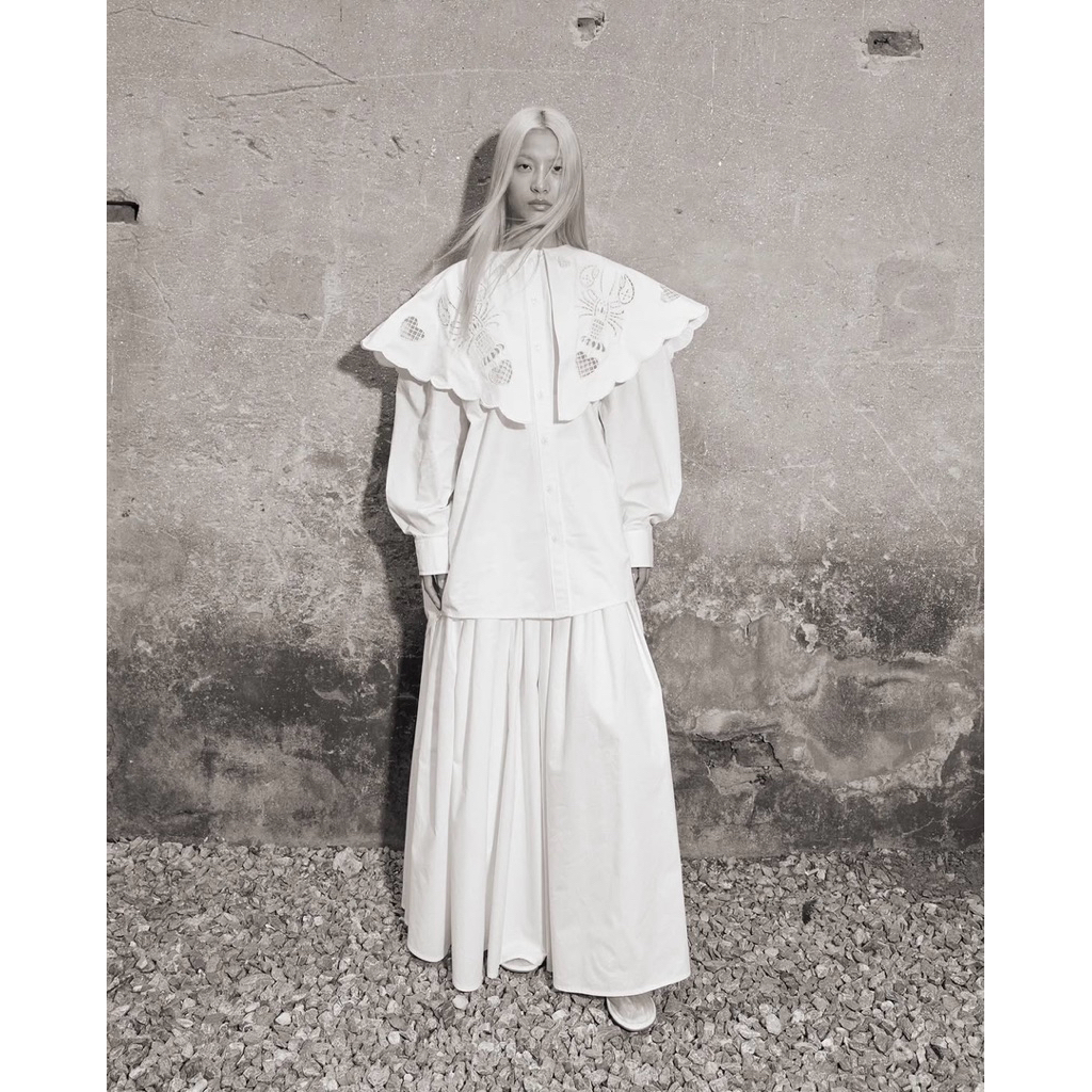 Love my Lobster Shirt dress (พรีออเดอร์)