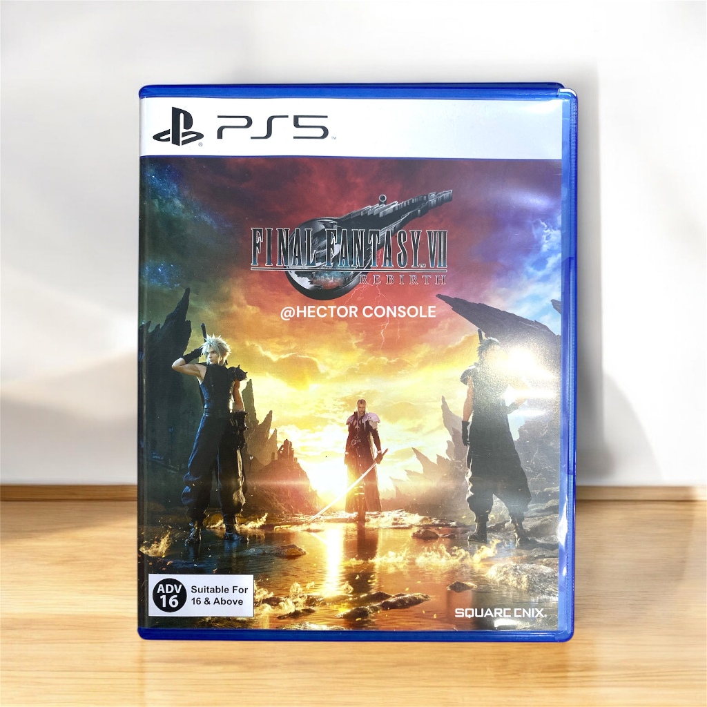แผ่นเกมส์ PS5 : FF7 FINAL FANTASY VII REBIRTH 📍(ASIA/Z3) สินค้าพร้อมจัดส่ง