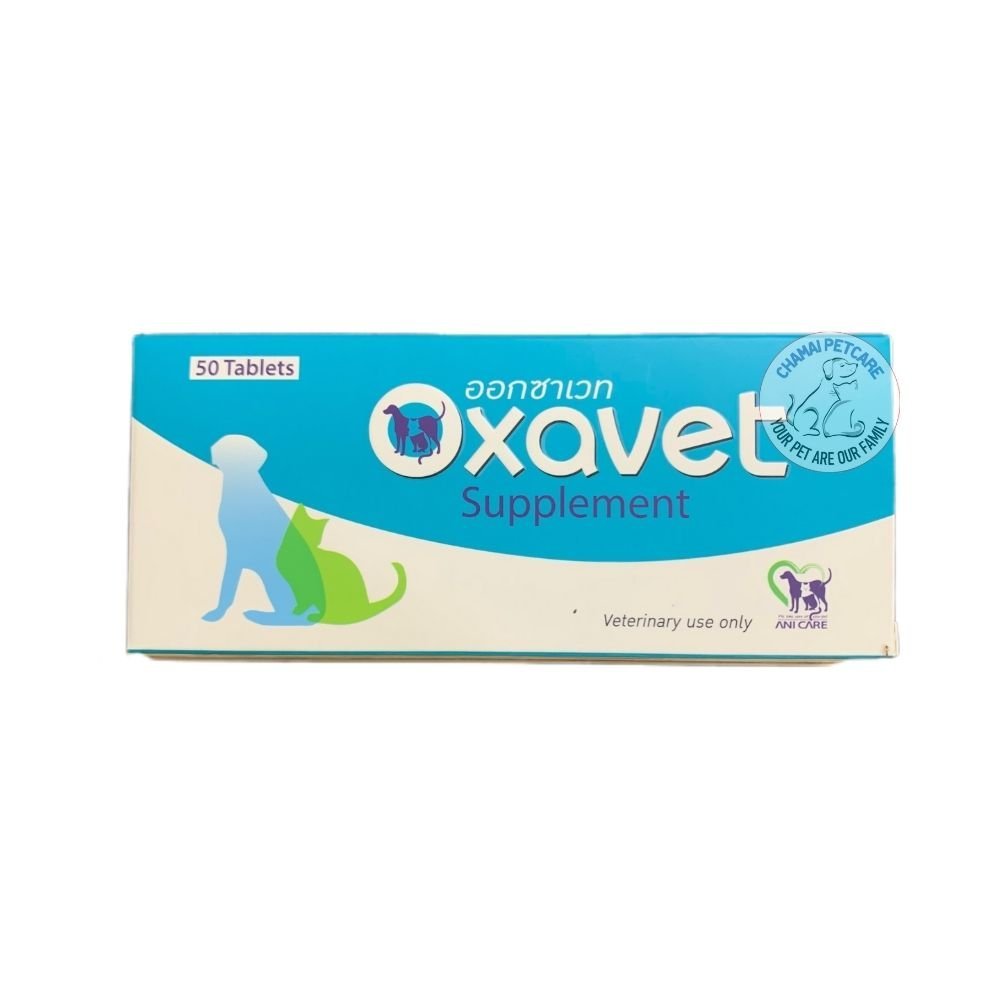 Oxavet อาหารเสริมลดการเกิด-สลายนิ่ว Oxalate, Urate ในสุนัขและแมว