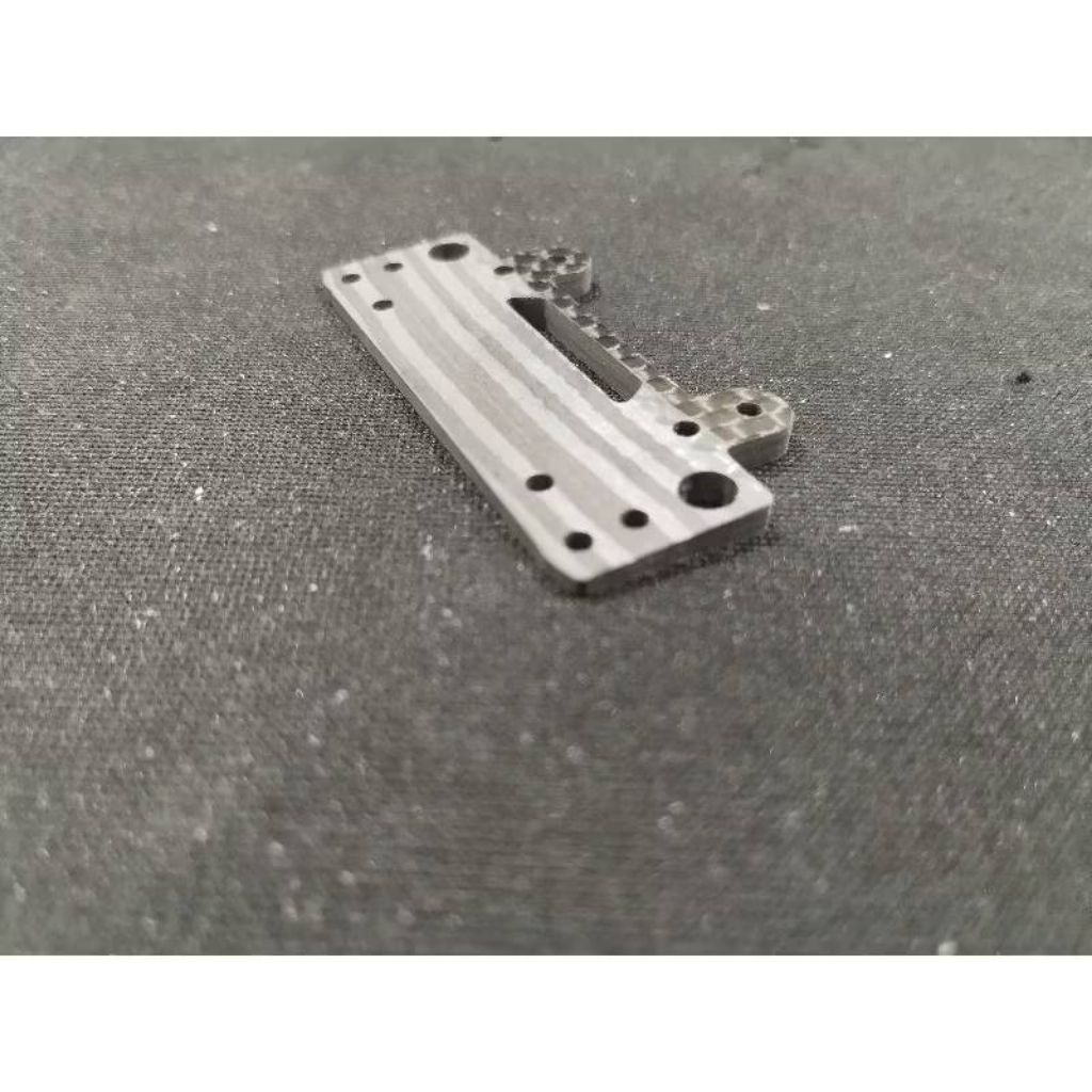 ไม่เบรคหน้าปรังองศา คอ 3ม.ม. สำหรับรถ mini4wd